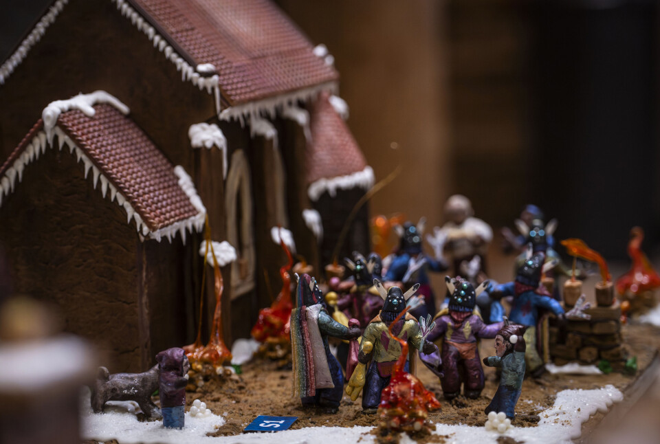 Cle 646 15th annual Pueblo Gingerbread House Contest at Indian Pueblo Cultural ...
