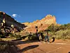 The Zuni drone crew captures footage for the documentary, “No Greater Act: Pueblo Resistance.”