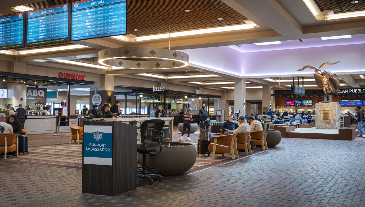 Albuquerque International Sunport concessions revamp nearly complete