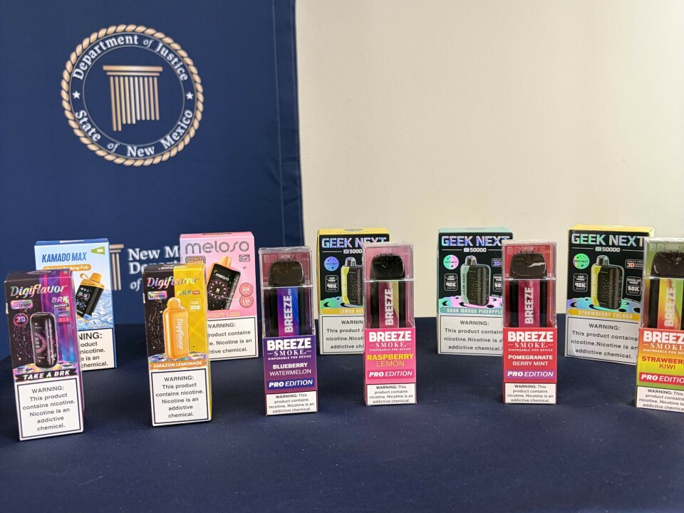New Mexico attorney general sues convenience stores over flavored e- cigarette sales to teens New Mexico attorney general sues convenience stores over flavored e- cigarette sales to teens