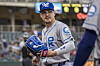 Los Angeles Dodger Kiké Hernández playing for the Oklahoma City Comets.