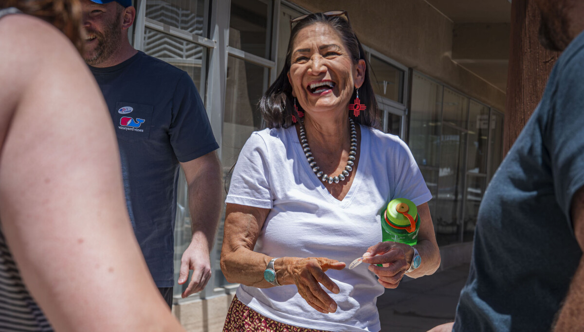 Deb Haaland announces running mate interviews, as Democrats set date for candidate selection