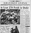 California earthquakes