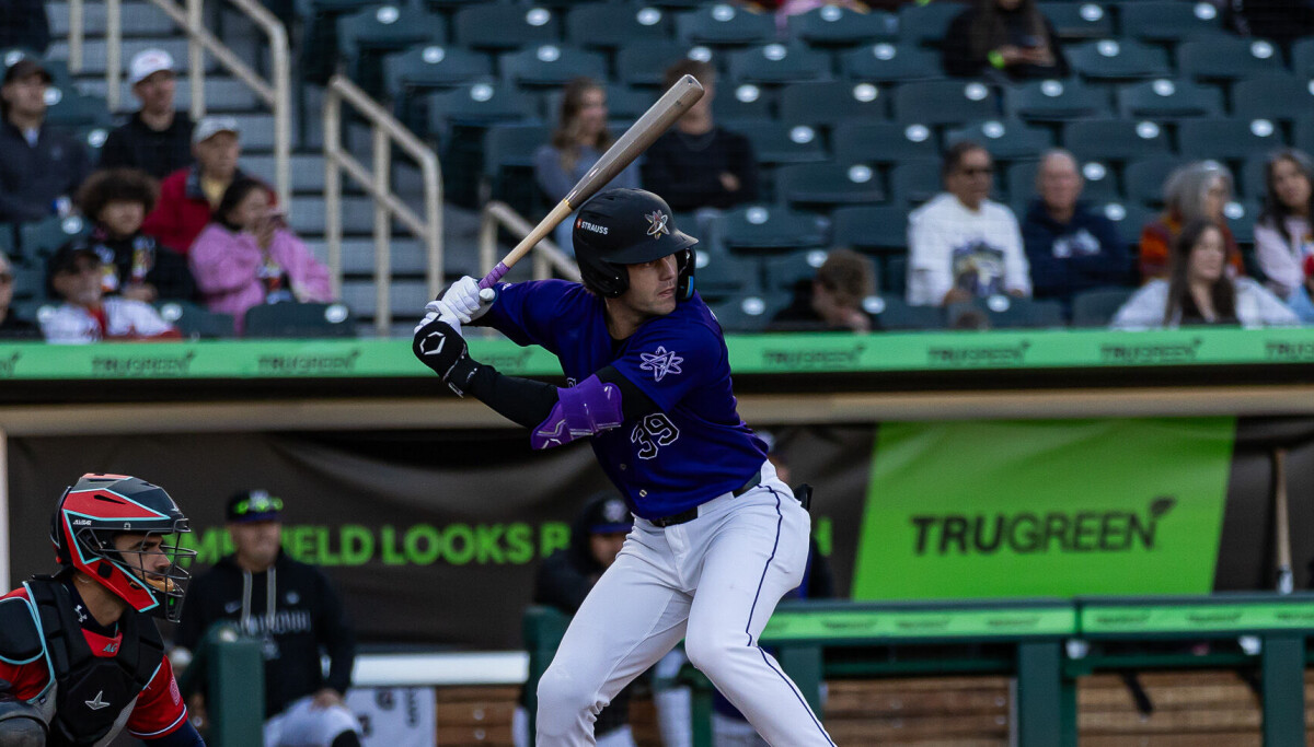 Isotopes' Chad Stevens extends historic 55-game on-base streak