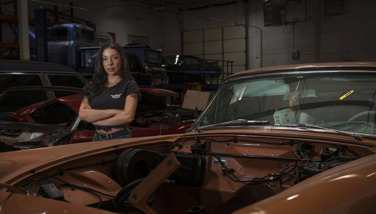 For Joalda Rockwell, restoring classic cars means restoring ‘someone's life'