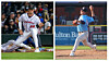Charlie Condon (Albuquerque Isotopes) and Nolan Perry (New Hampshire Fisher Cats)