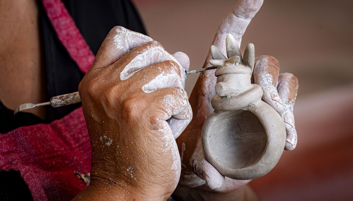 Photos: Valerie Namoki's pottery demonstration