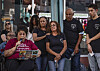 Photos: Vigil and press statement for Stephen 'Stevie' Griego