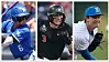 The Colorado Rockies took three college players in the first 40 picks of the 2026 MLB Draft over the weekend, including (from left), Kentucky shortstop Tyler Bell, Georgia catcher Daniel Jackson, and UCLS right handed pitcher Logan Reddemann.