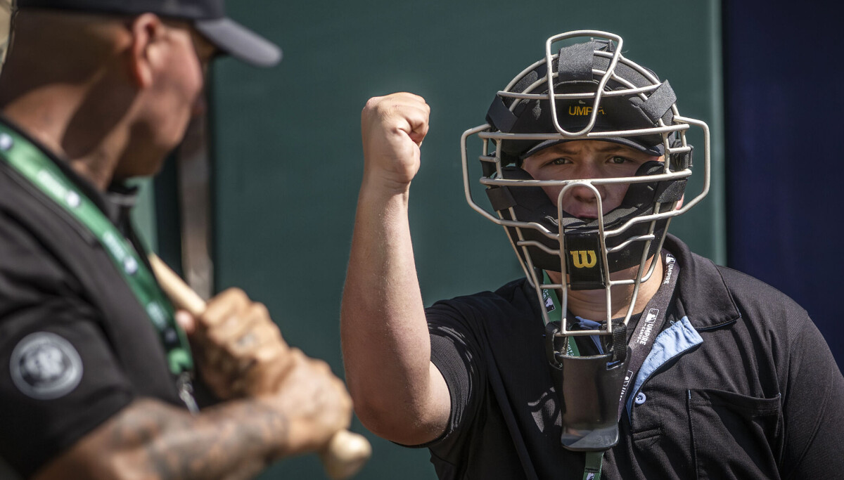 Calling his shot: Albuquerque's Eli Bickel chasing dream of being MLB umpire