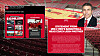 A graphic showing social media posts from the UNLV men's basketball team and a picture of head coach Josh Pastner with the Thomas & Mack Center in the background.