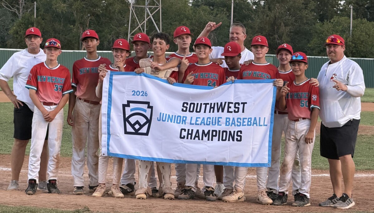 Albuquerque team sweeps through regional, punches ticket to Junior Baseball League World Series