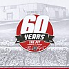 A logo commemorating the 60th anniversary season of the Pit.