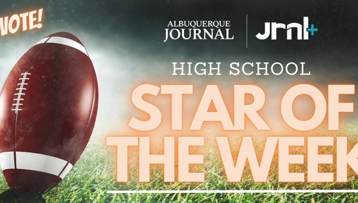 Vote for New Mexico high school football star of Week 1