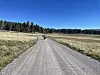 Motorcycle ride through Valles Caldera backcountry
