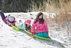 Sledding in Sandia Park