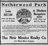 ABQ neighborhood's beginnings started with a hunch