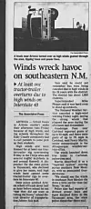93 mph winds wreak havoc in 2001
