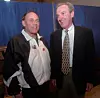 Purdue Coach Gene Keady poses with Albuquerque friend Jim Thrash