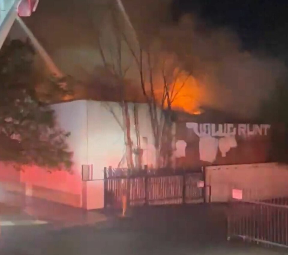 Yale Library Fire System Yale Blvd reopened after structural fire is extinguished | News ...