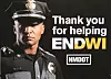 ENDWI poster featuring Sgt. Toby LaFave