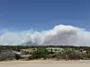 Trout Fire from Silver City