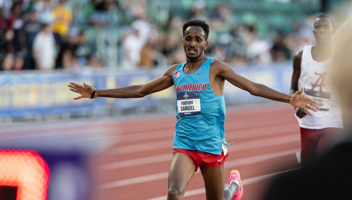 New Mexico's Habtom Samuel adds 5K national championship