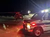 New Mexico National Guard rescue - ambulance and helicopter