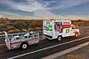 U-Haul truck and trailer