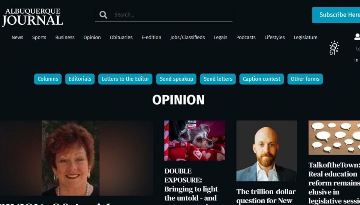 How to submit a letter to the editor, an op-ed column or a speakup ...
