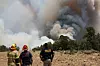 Navajo Police Department fire photo