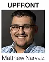 Matthew Narvaiz upfront