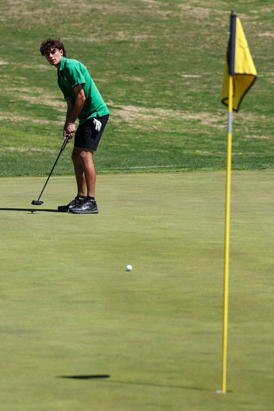 Connor Neff Day 1 of the New Mexico high school state golf tournament | Multimedia ...