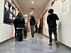 Solare Collegiate Charter School hallway