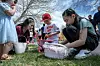 Photos of the Easter egg hunt at Expo New Mexico