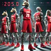 AI generated UNM Lobo basketball jersey for 2050