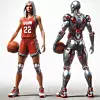 AI generated UNM Lobo basketball jersey for 2050