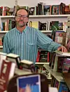 John Randall, owner Salt of the Earth Bookstore