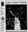 Journal cover after 3 overtime Lobo win