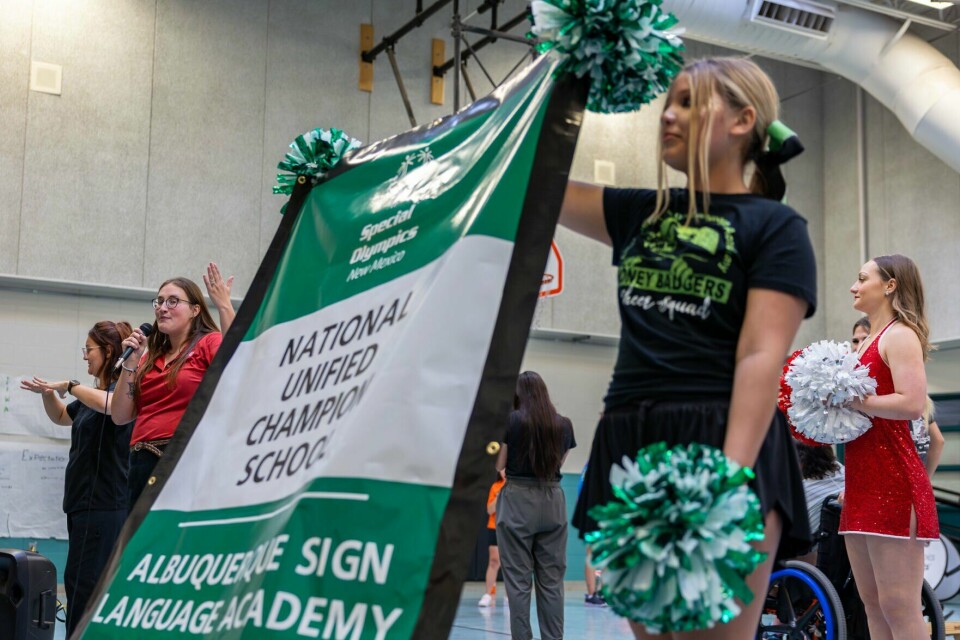 A banner day: ABQ Sign Language Academy awarded unified champion status ...