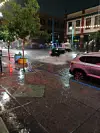 Downtown flooding