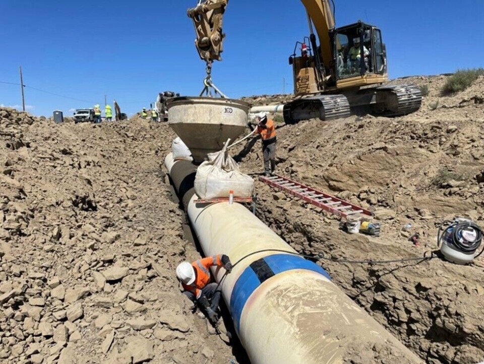 Pipeworks Laborer Congress allocates $120 million to pipeline project that will provide ...