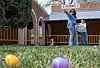 Photos of the Easter egg hunt at Expo New Mexico