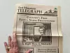 Martha Schwebach on front page of East Mountain Telegraph