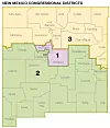 New Mexico's prior congressional map