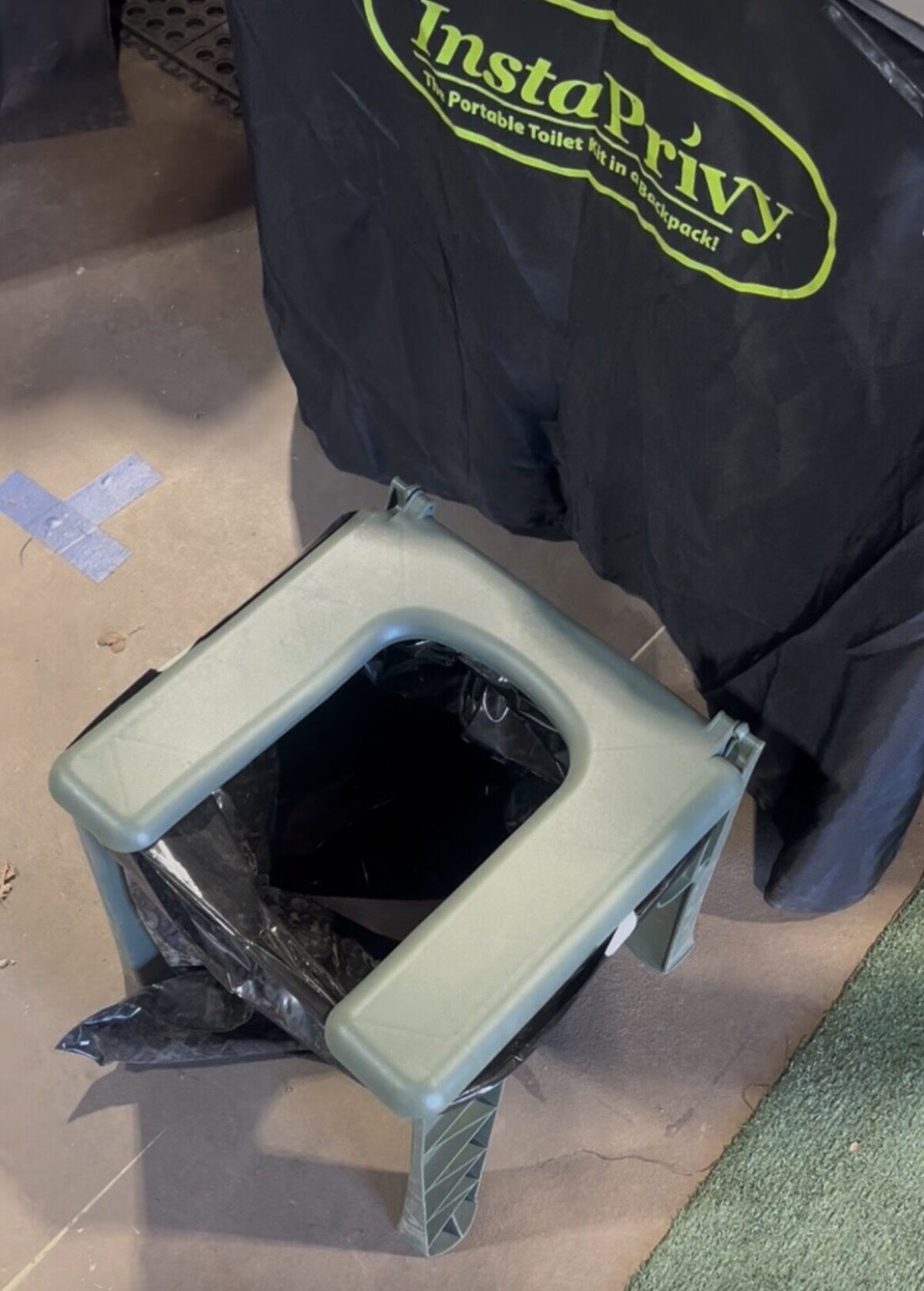 GO New Mexico review: The InstaPrivy portable toilet kit for
